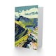 image 2 of Helvellyn Mountain Lake Hiking Landscape Vibrant Modern Greeting Card