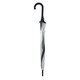 image 3 of MidOcean Gota Stick Umbrella - Black/Transparent - One Size Black