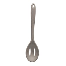 Fusion Twist Silicone Slotted Spoon Grey