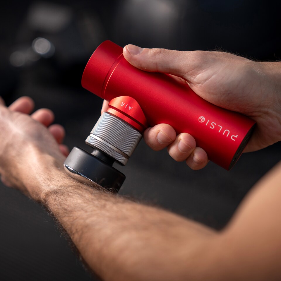 image 1 of Pulsio Air Massage Gun - Red
