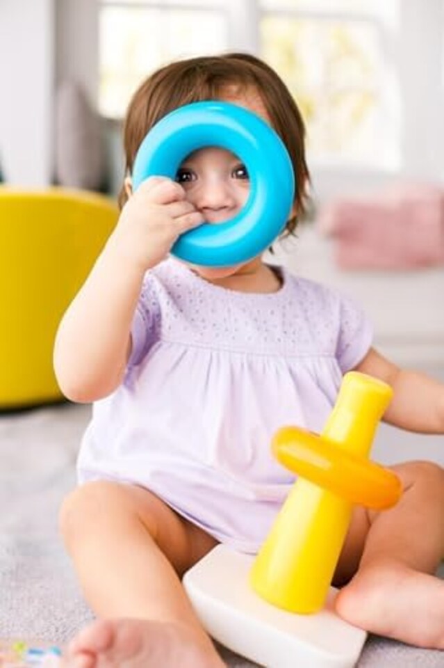 image 1 of Fisher Price Rock A Stack Roly Poly Stacking Toy