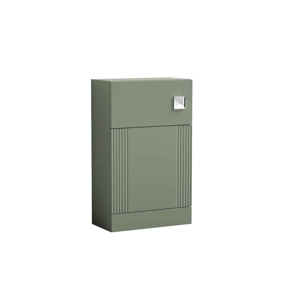 image 1 of Balterley Modern Bathroom Retro Floor Standing WC Back to Wall Toilet Unit | Green | Satin Green