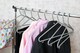 image 5 of Interiors By Premier Set Of Ten Grey Plastic Hangers, Sturdy Apparel Organisers, Durable Dress Holders, Practical Garment Hangers