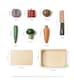 image 3 of Hooga Playroom Cutting Play Food - Role Play Wooden Vegetables