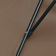 image 7 of Outsunny 3(m) Garden Banana Parasol Cantilever Umbrella w/Crank& Base, Brown