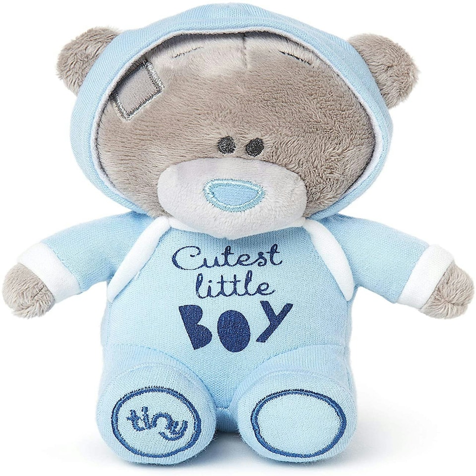 image 1 of Me to You Tiny Tatty Teddy Cutest Little Boy Bear Baby Safe