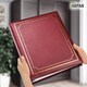 image 4 of Large Self Adhesive Ring Binder Photo Album – 40 Sheets / 80 Sides – Traditional Sticky Page Memory Scrapbook Album