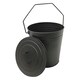 image 2 of JVL Steel Charnwood Fire Companion Coal Bucket - Black