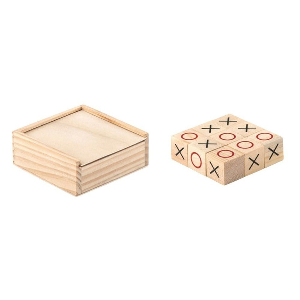 image 1 of MidOcean Tic Tac Toe Board Game - Wood - One Size