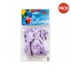 image 3 of Globos Payaso Macaroon Latex Balloons (Pack of 20) - Grape - One Size