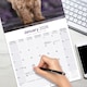 image 5 of Toy & Miniature Poodle  2026 Calendar | Square Wall Calendar | Dog Breed Gift | Plastic Free Packaging | by Avonside Publishing