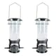 image 1 of 2PK Small Deluxe Bird Feeder Seed Holder Hanging Feeding Station For Wild Birds