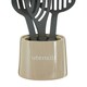 image 4 of Fletcher Beige Ceramic Utensil Jar Brown