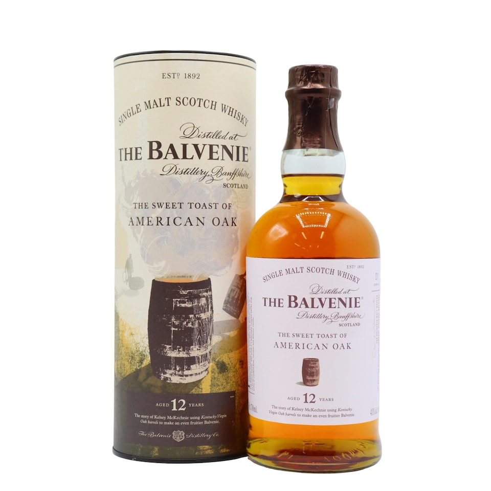 Balvenie Stories 1 The Sweet Toast Of American Oak Single Malt Scotch 12 year old Whisky