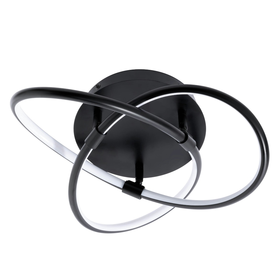 image 1 of BHS Eero LED Ceiling Light | Black | Satin Black | 1