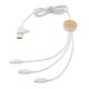 image 1 of XD Collection Ontario 6-In-1 USB Cable - White - One Size