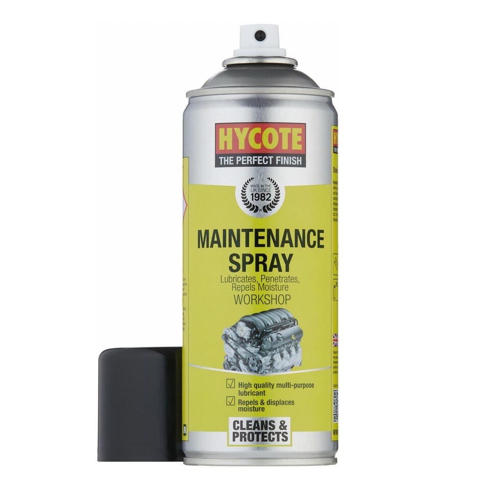 image 1 of Hycote Workshop Maintenance Spray 400ml x24 Cleans & Protects