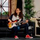 image 9 of 3rd Avenue Electric Bass Guitar Pack with Amp Green