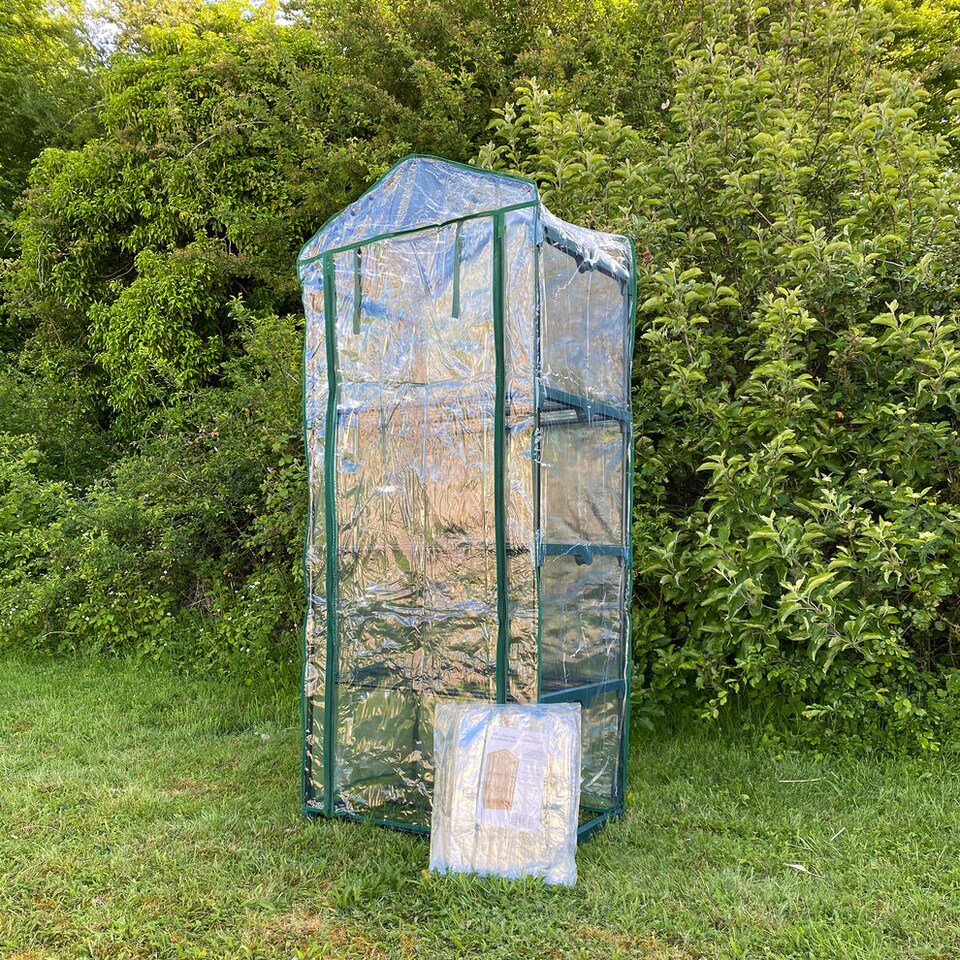 image 1 of Clear View Replacement Cover for 4 Tier Mini Greenhouse