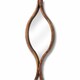 image 2 of Decorative Hanging Mirror - Glass - L1 x W13 x H146 cm - Gold Yellow