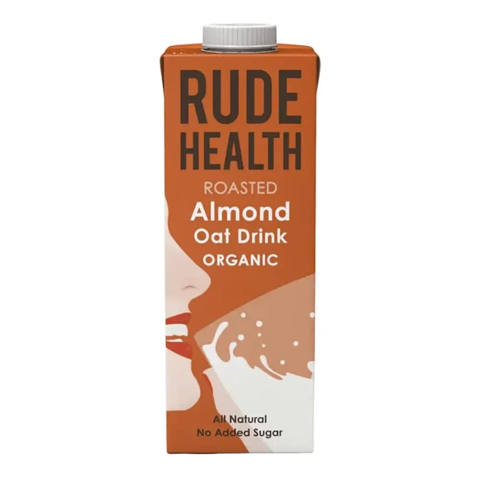 Organic Roasted Almond and Oat Drink 1l (Rude Health)