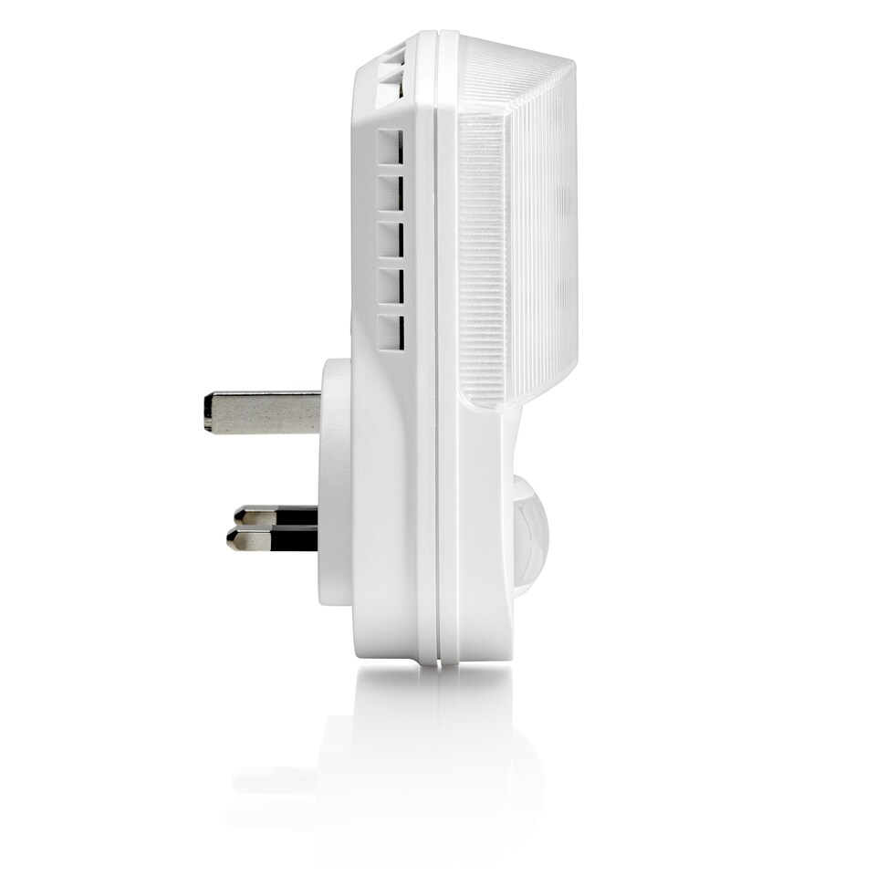 image 1 of Auraglow Super Bright Plug In PIR Motion Sensor LED Night Light