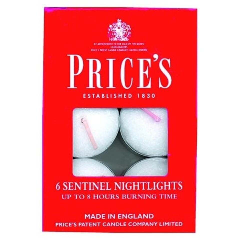 image 1 of Prices Sentinel Nightlights Pack of 6