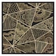 image 2 of Geometric triangles with patterns (Picutre Frame) Brown | Oak | XS
