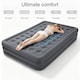 image 4 of Ezysleep Deluxe Double Single Flocked Camping Airbed Inflatable Mattress Blow Up Air Bed