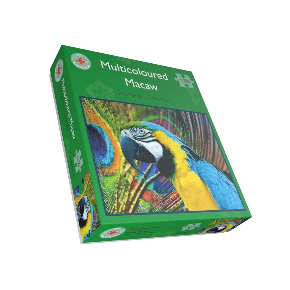 image 1 of Multicoloured Macaw 1000 Piece Jigsaw Puzzle