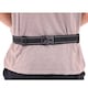 image 9 of Adjustable Double Pocket Waist Running Jogging Belt Phone Holder | Black