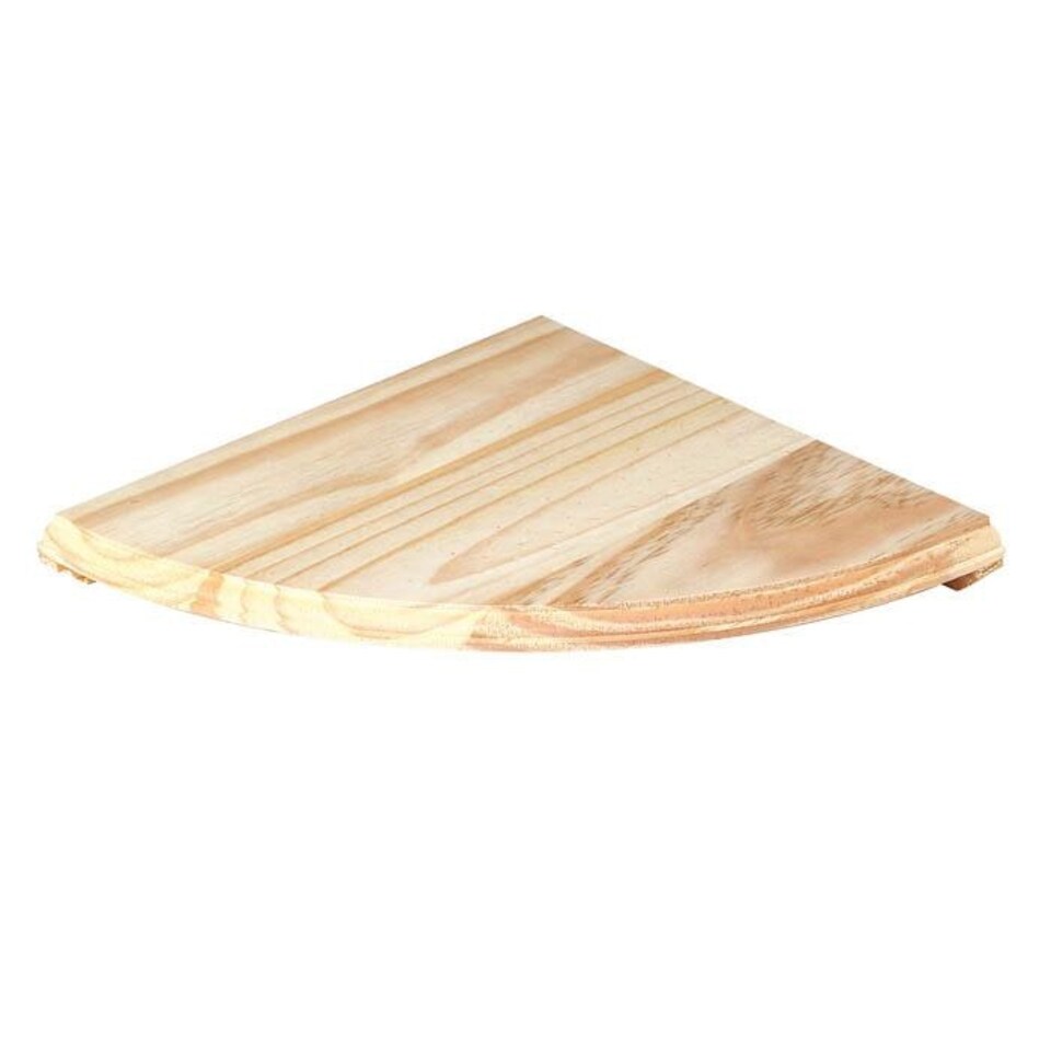 Result Core Wood Corner Shelf Kit - Natural - 8in