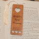 image 1 of Personalised Worlds Best Bookmark Cherrywood Mothers Day Gift for Mum