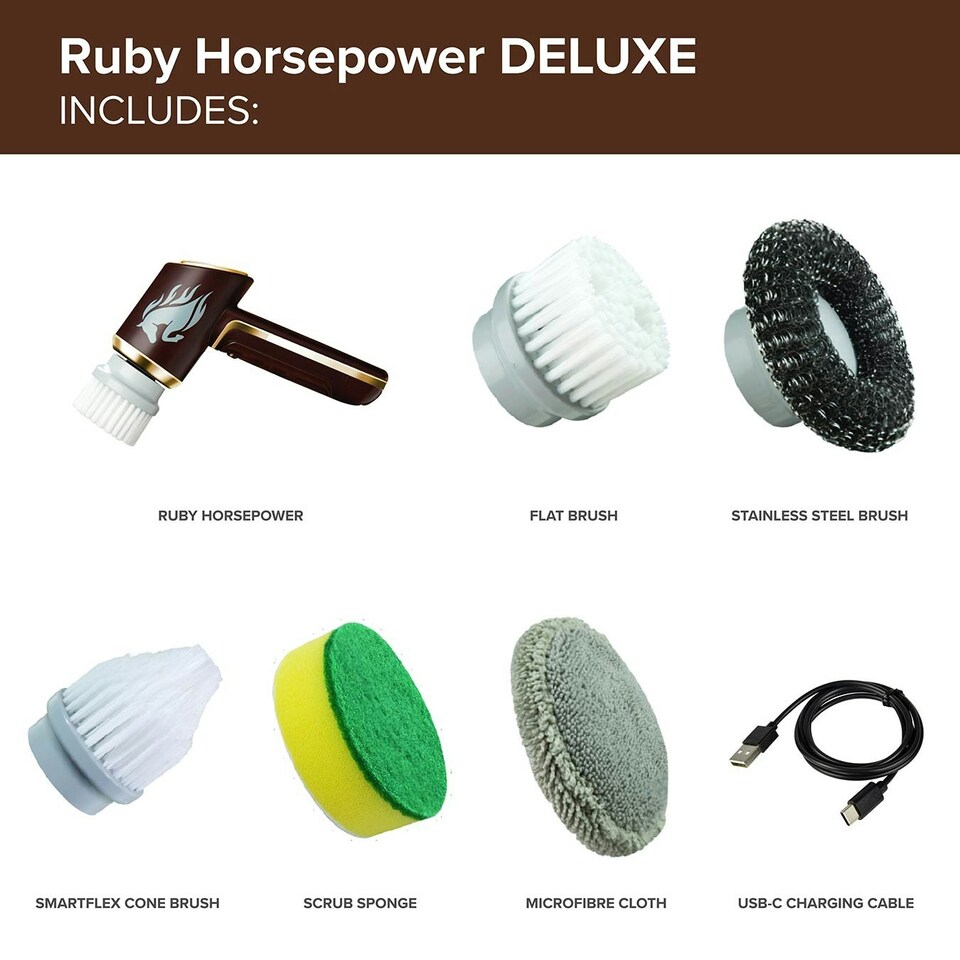 image 1 of Ruby Horsepower Deluxe Brown