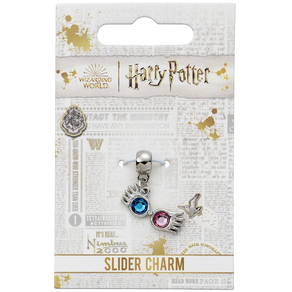image 1 of Harry Potter Luna Lovegood Glasses Slider Charm HP000256