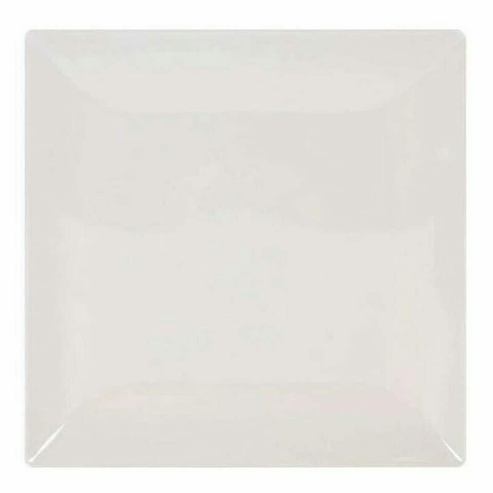 image 1 of Flat Plate La Mediterránea Elite Stoneware Ivory 26,5 x 26,5 x 2,5 cm (6 Units) N/A