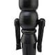 image 3 of Minimalist Large Nutcracker Decoration - Metal/Wood - L12 x W14 x H60 cm - Black