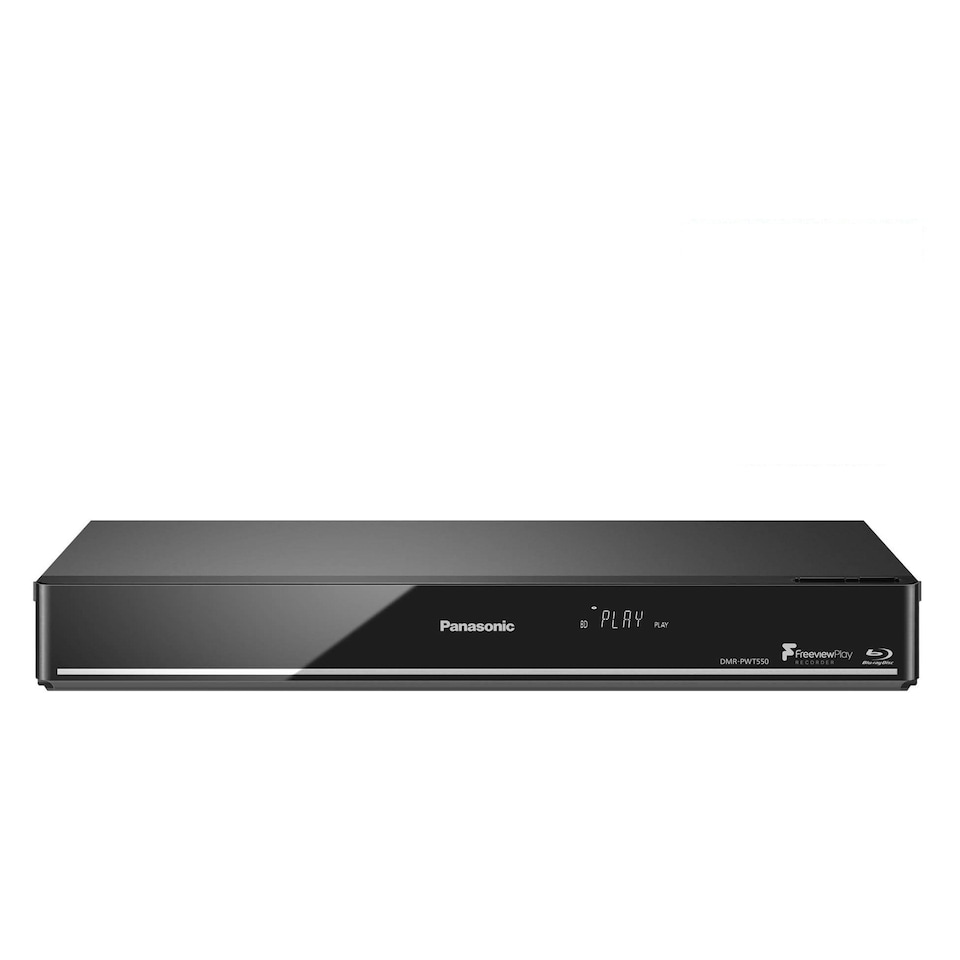 image 1 of Panasonic DMR-PWT550 Dvd Blu Ray Player  in Black