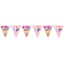 Creative Party One Is Fun Paper Bunting - Pink - One Size