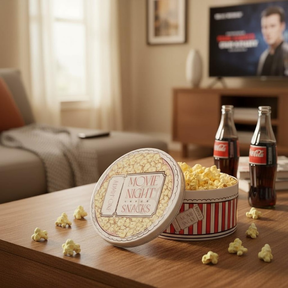 image 1 of Movie Snacks Tin Set
