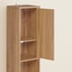 image 10 of SoBuy BZR34-II-PF,Tall Bathroom Storage Cabinet with 4 Adjustable Shelves and 1 Drawer | Brown | Dark Brown | 1