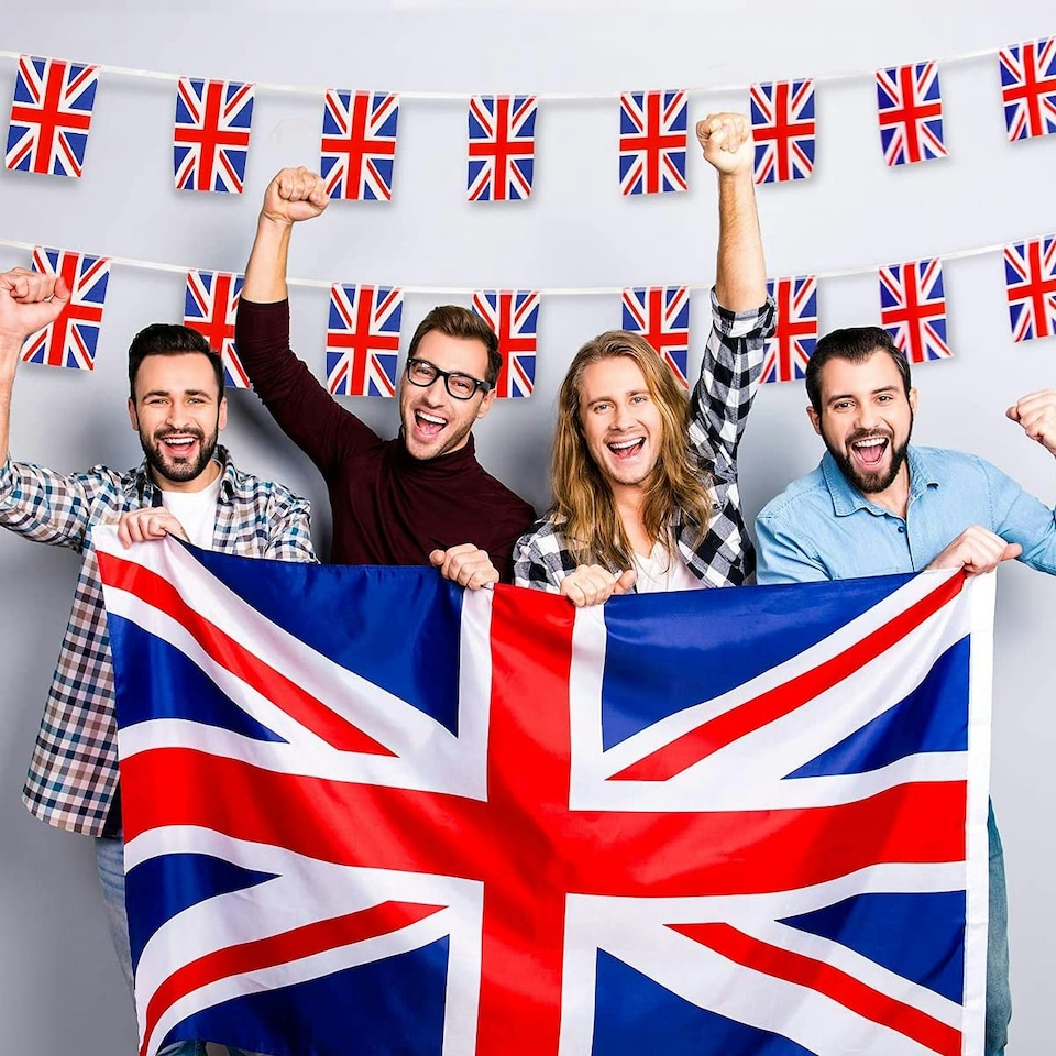 image 1 of Union Jack Flag 9ftx 6ft