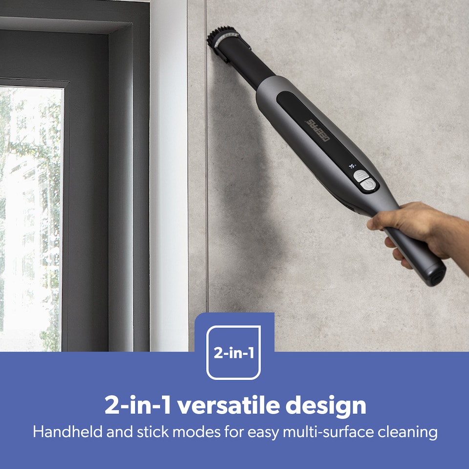 image 1 of GEEPAS 2-in-1 Cordless Stick & Handheld Vacuum Cleaner