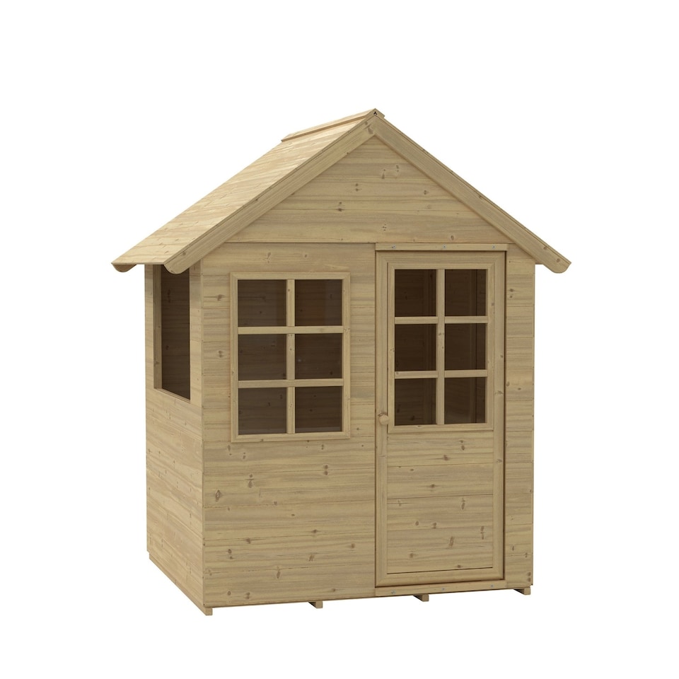 image 1 of Foxglove Cottage Wooden Playhouse - FSC® certified