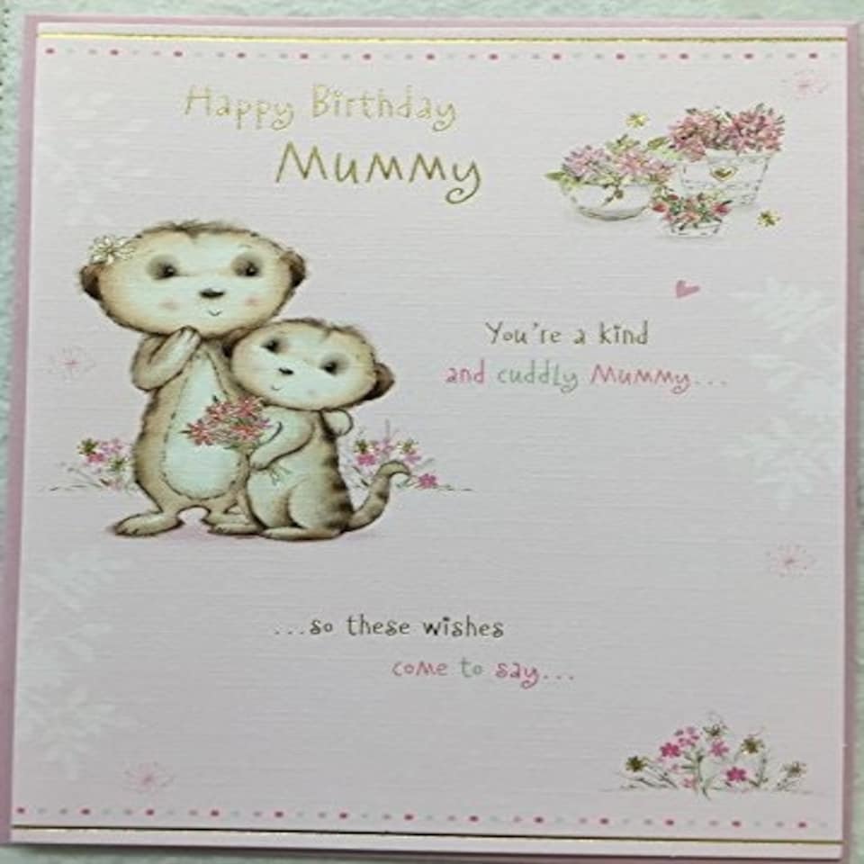 image 1 of Happy Birthday Mummy Card