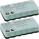 image 1 of KAV Magnetic Whiteboard Eraser - Office Essential - Dry Wipe Cleaner - Lightweight and Compact (2 Pack)