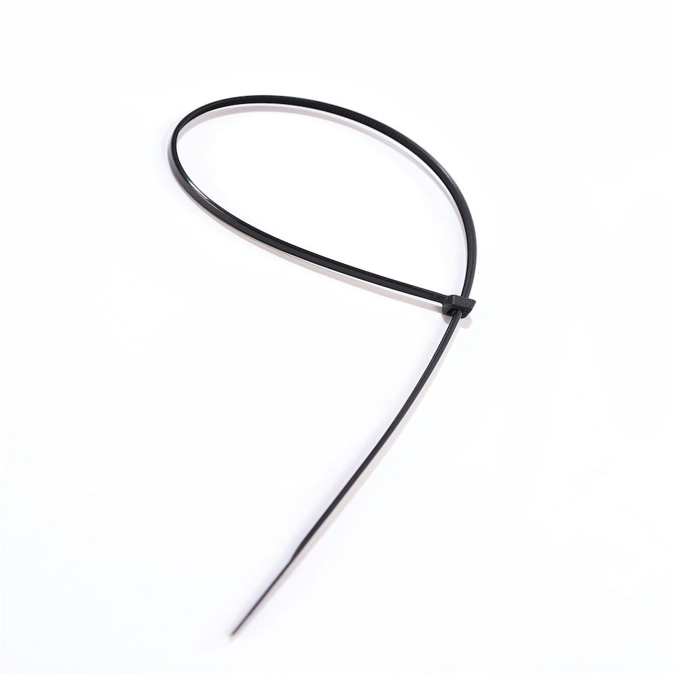 image 1 of Blue Spot Tools - 50 Pce 3.6mm x 350mm Black Cable Ties