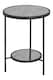 image 3 of Interiors by Premier Design Two Tier Side Table, Two Tier Layout Small Lounge Table, Easily Maintained Rustic Side Table by Couch | Black