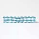 image 5 of Homescapes Blue Block Check Cotton Gingham Floor Cushion - 40 x 40 cm | Blue | 40 x 40 cm