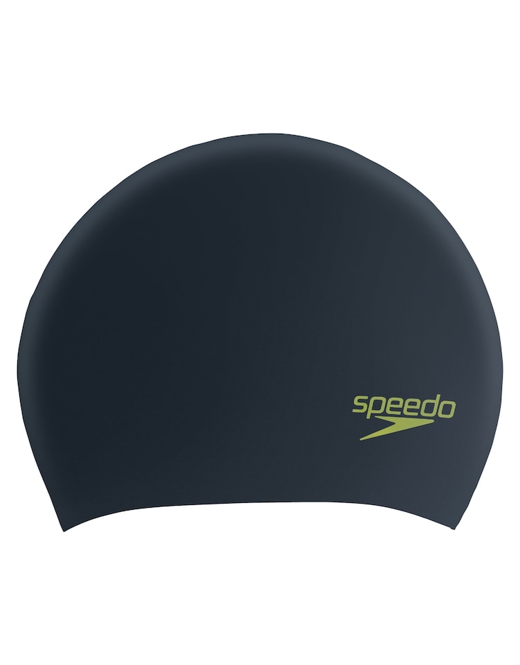 image 1 of Speedo Junior Long Hair Silicone Swim Cap